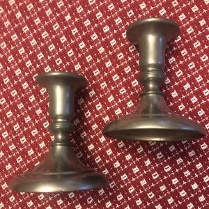 Vintage Royal Holland pewter candlesticks